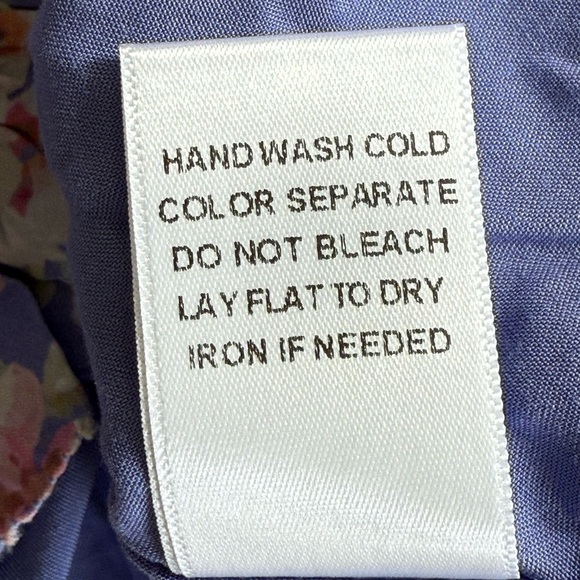 Altar’d State Floral Strapless Mini Lined  Sundress Size XL - Picture 11 of 13